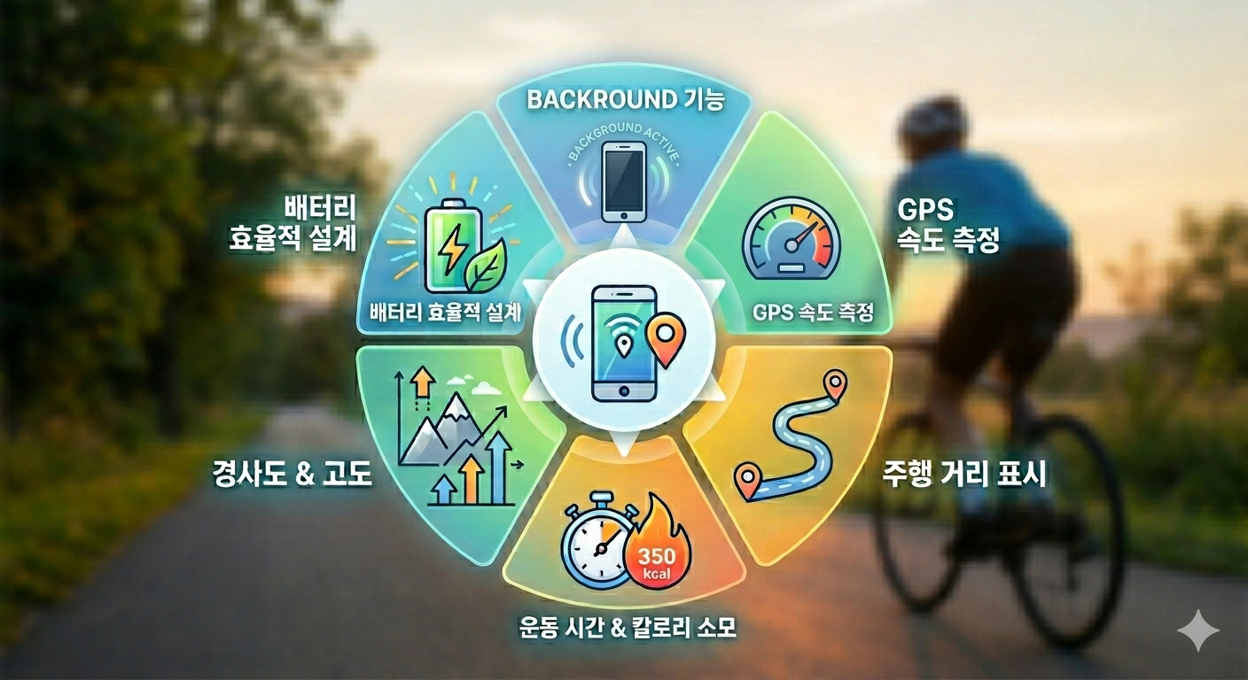 BikeTimer 주요 기능
